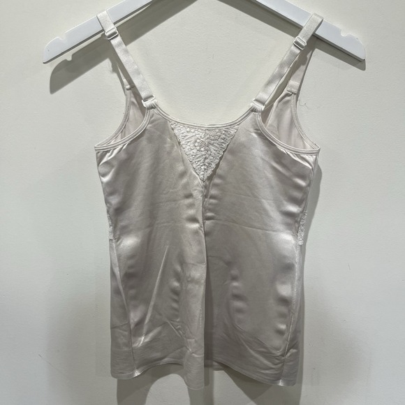 Lot 4 Ruby Ribbon Lace Cami Camisole Shaping Top Size 36 Shapewear Tank 3024 - Picture 10 of 11